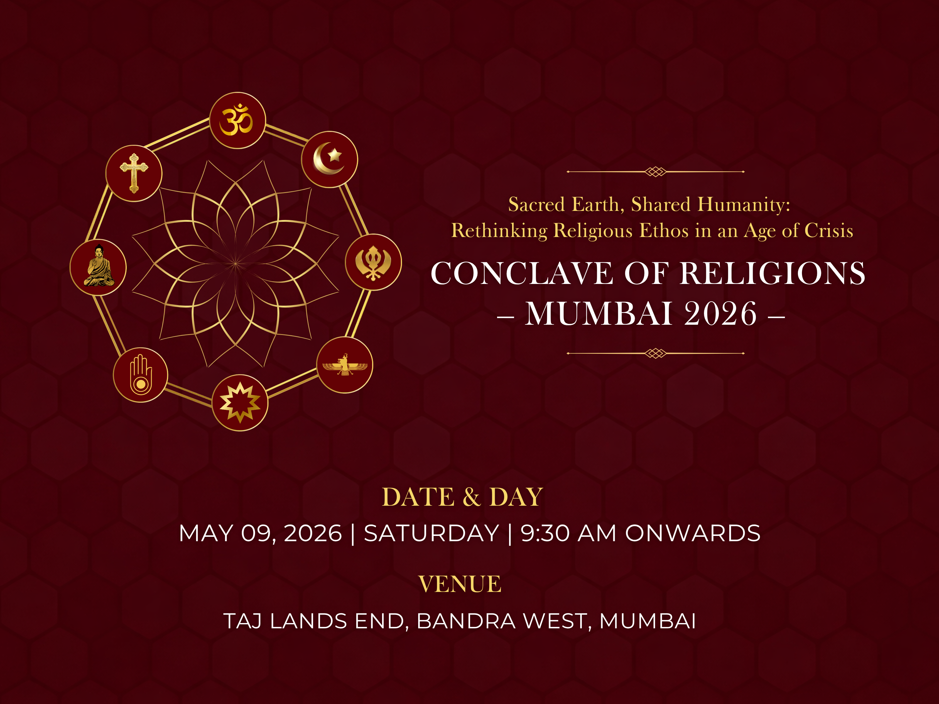 Conclave of Religions Poster